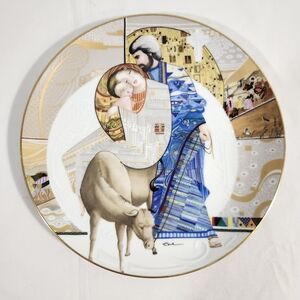 1985 Knowles Holy Family Decorative Plate 10"